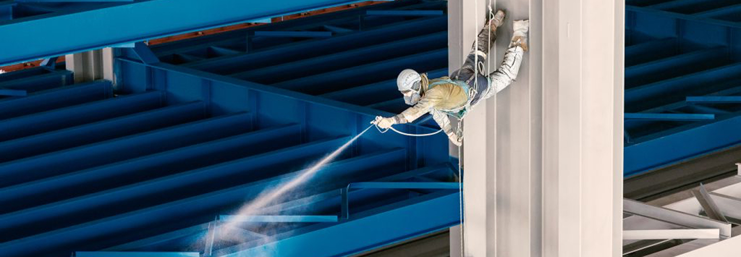 Industrial coating process